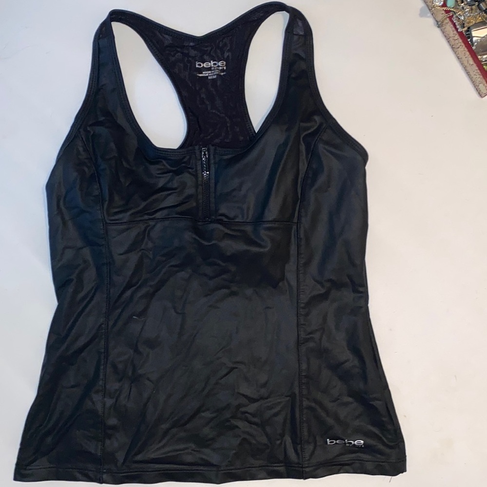 Black Bebe Workout Top  🖤